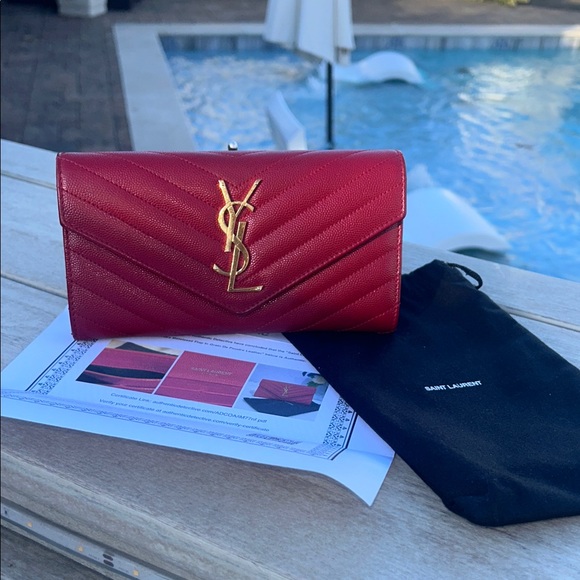Saint Laurent Handbags - YSL Cassandre Chain Wallet